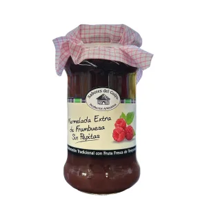 Mermelada extra de frambuesa sin pepitas