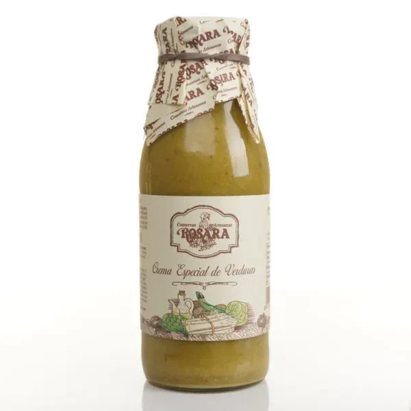 Crema especial de verduras