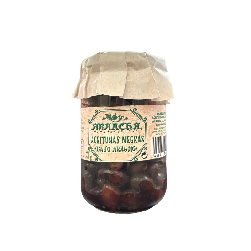 Aceituna negra de aragón