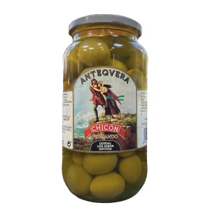 Aceituna gordal lisa sabor anchoa