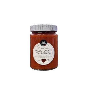 Salsa de tomate y albahaca