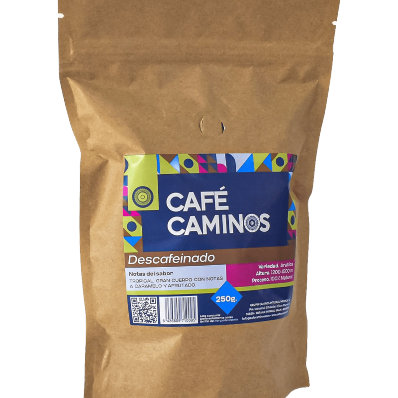 Café Caminos Grano Descafeinado