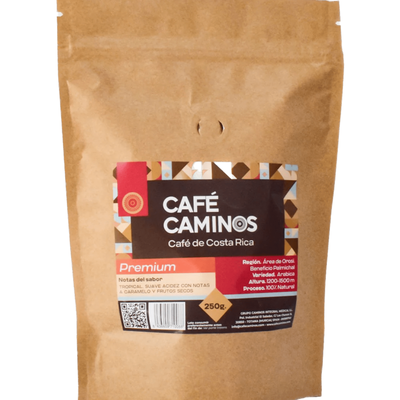 Café Caminos en grano Premium (Arabica)
