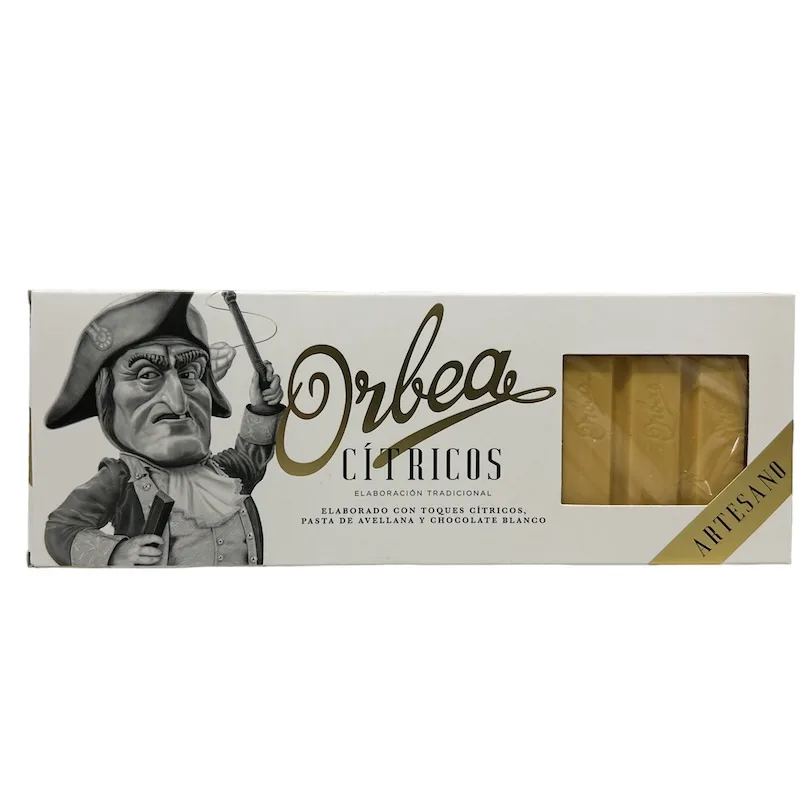 Turrón cítricos Orbea